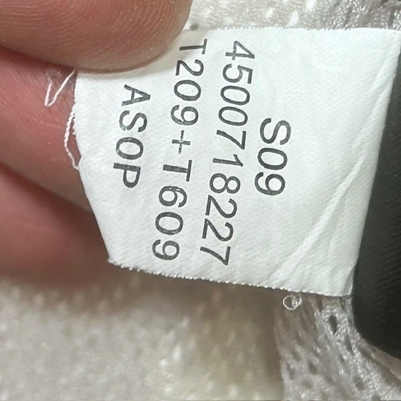 North Face HyVent Jacket Womens Small White Hooded Waterproof Windbreaker SPOTS - Picture 12 of 16